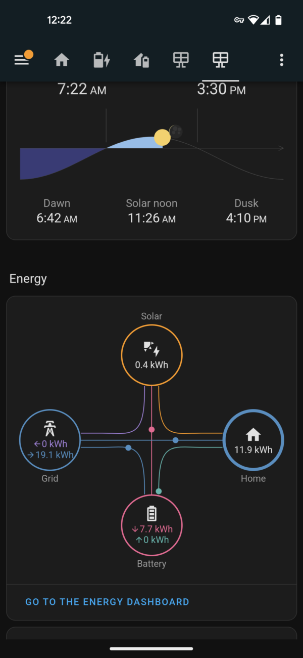 System zarządzania energią oparty o HomeAssistant
