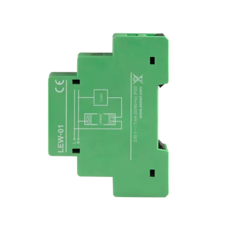 MONITOR ENERGII ELEKTRYCZNEJ 1-FAZOWY 16 A LEW-01 - obrazek 2