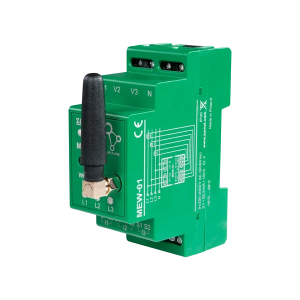 MONITOR ENERGII ELEKTRYCZNEJ WI-FI 3F+N MEW-01