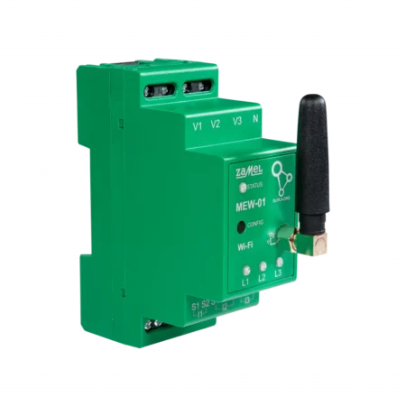 MONITOR ENERGII ELEKTRYCZNEJ WI-FI 3F+N MEW-01