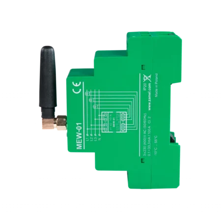 MONITOR ENERGII ELEKTRYCZNEJ WI-FI 3F+N MEW-01 - obrazek 3
